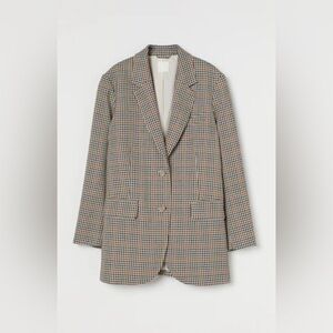 H&M Size EXTRA SMALL Black & Brown
Houndstooth OVERSIZED BLAZER